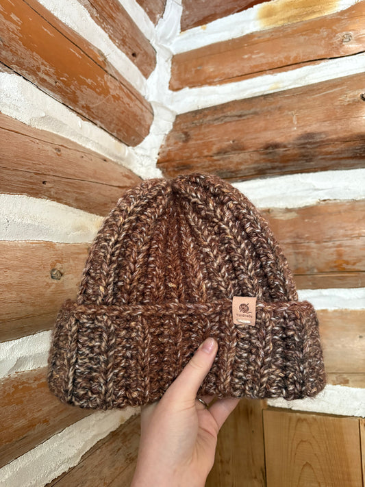 Tuque brune