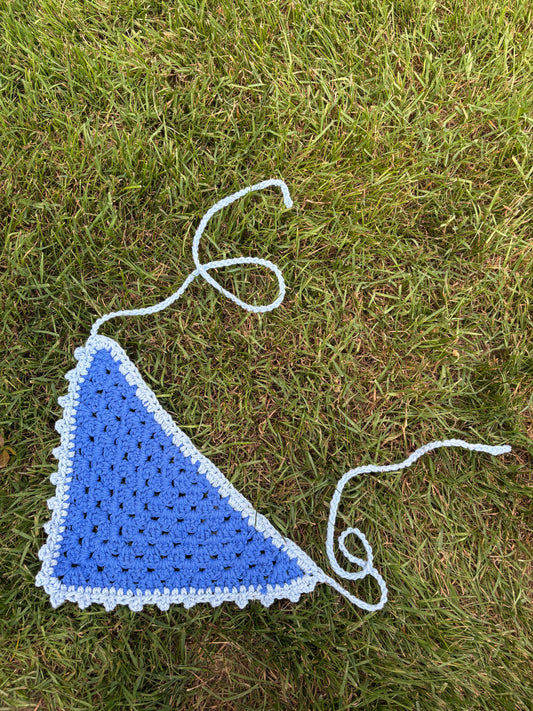 Bandana bleu