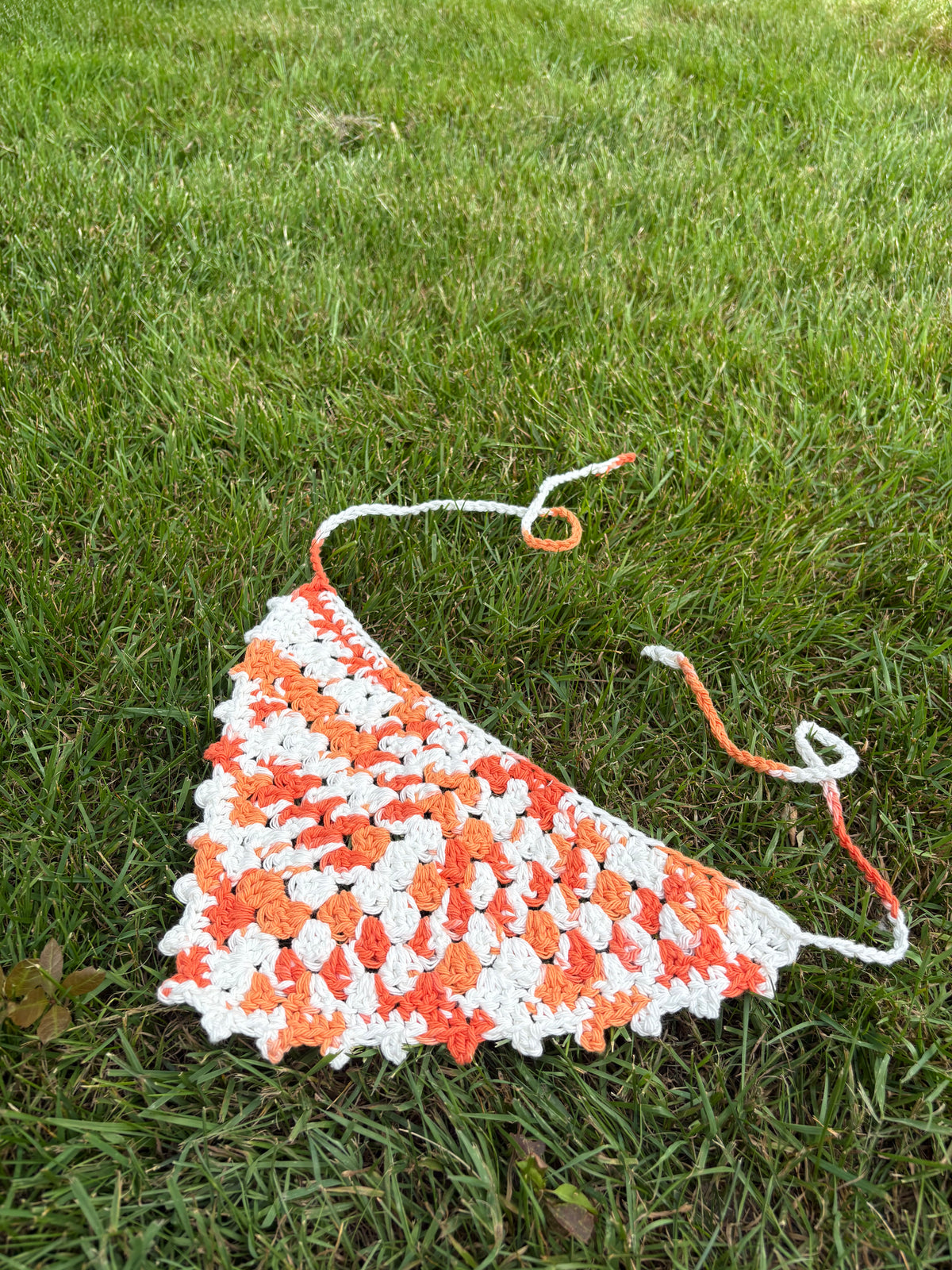 Bandana orange cream