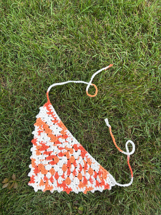 Bandana orange cream